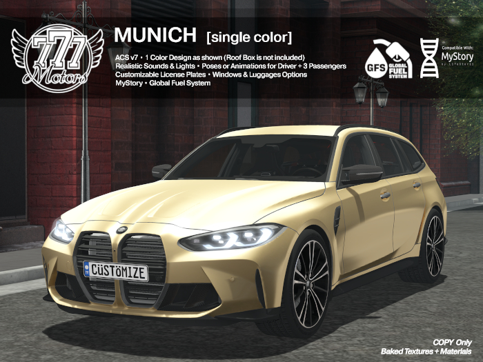 [777] MUNICH - Lux Gold (Add)