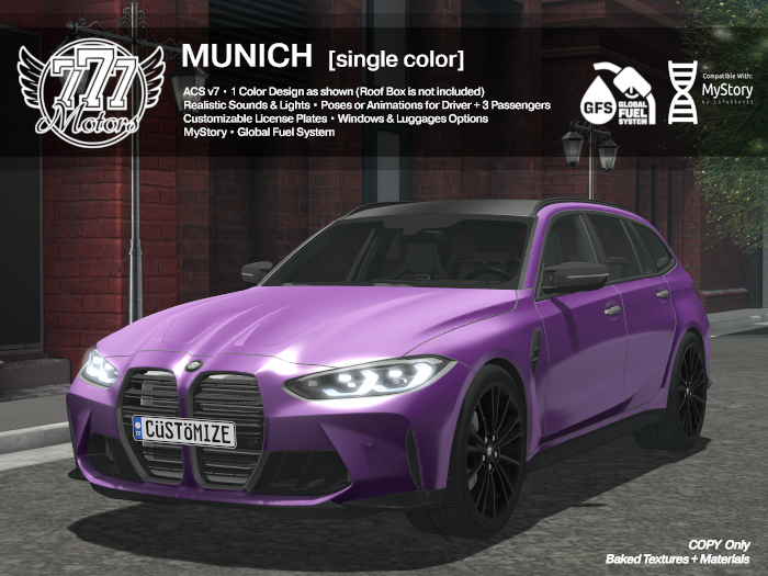 [777] MUNICH - Ultra Violet (Add)