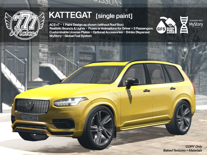 [777] KATTEGAT - Harvest Yellow (Add)