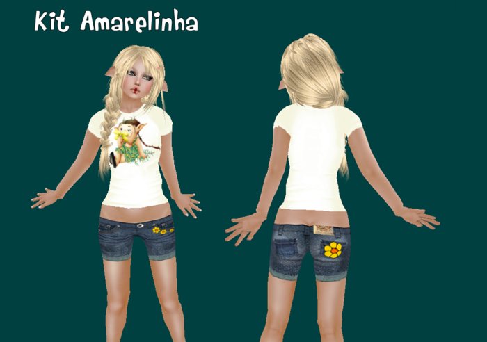 Kit Amarelinha Anny