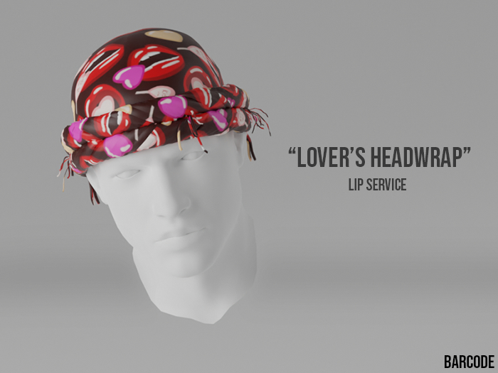 [BARCODE] Lovers Headwrap - Lip Service