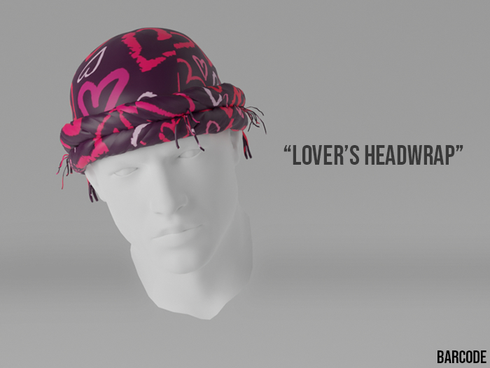 [BARCODE] Lovers Headwrap - Purp Love