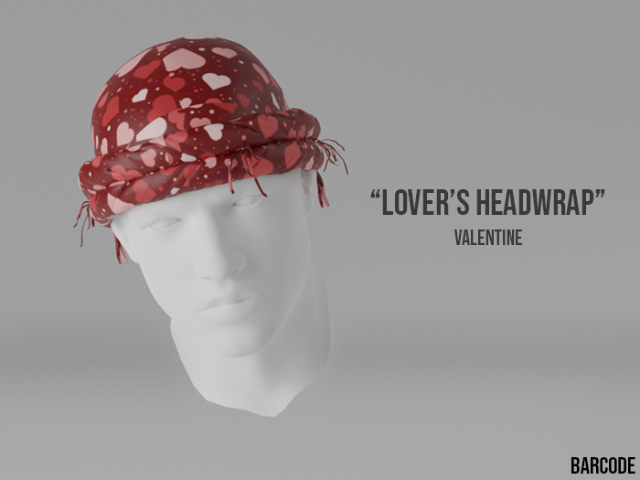 [BARCODE] Lovers Headwrap - Valentine