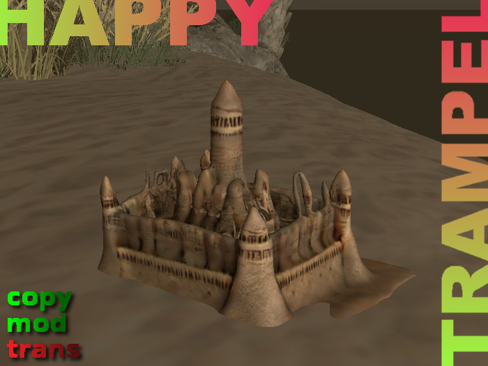 SAND CASTLE - HIGHLY DETAILED MESH