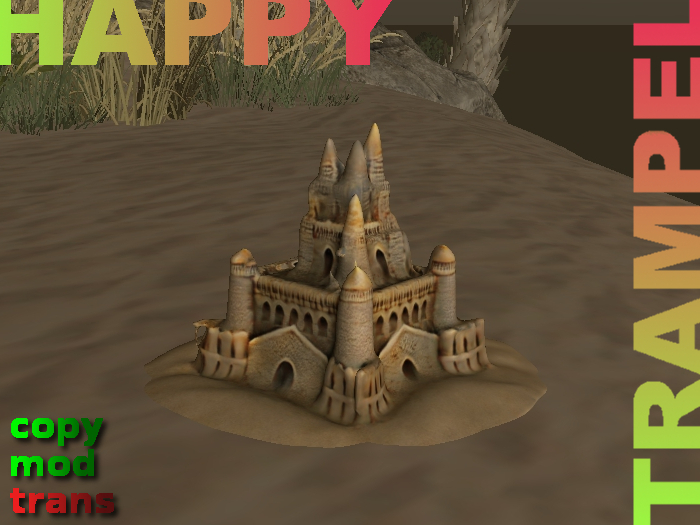SAND CASTLE - HIGHLY DETAILED MESH