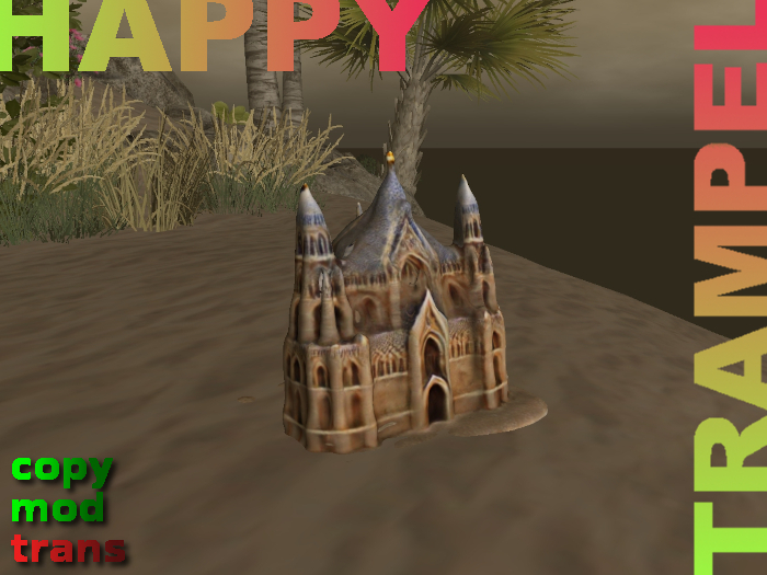 SAND CASTLE - HIGHLY DETAILED MESH