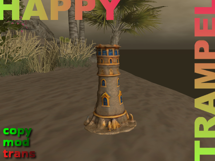 SAND CASTLE AS LIGHTHOUSE - HIGHLY DETAILED MESH