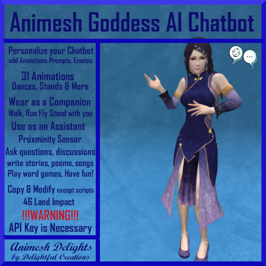 Animesh Goddess AI Chatbot