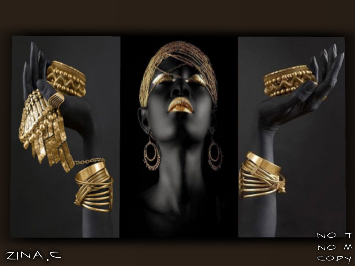 Black and Gold frame