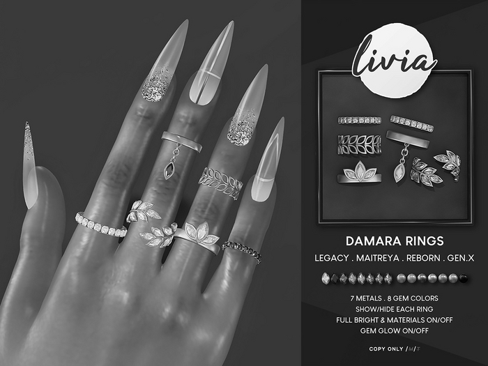 LIVIA Damara Rings DEMO
