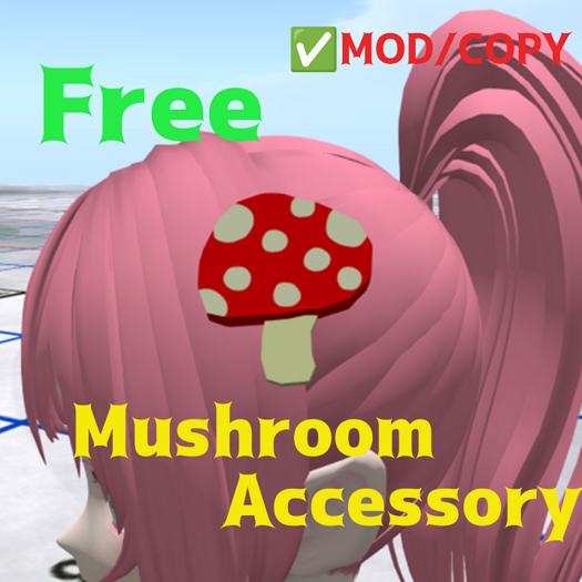 **Sakurabito** Mushroom Accessory