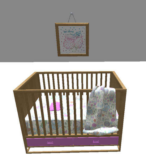 One In A Melon FULL 12 piece Zooby Animesh Owl Nursery