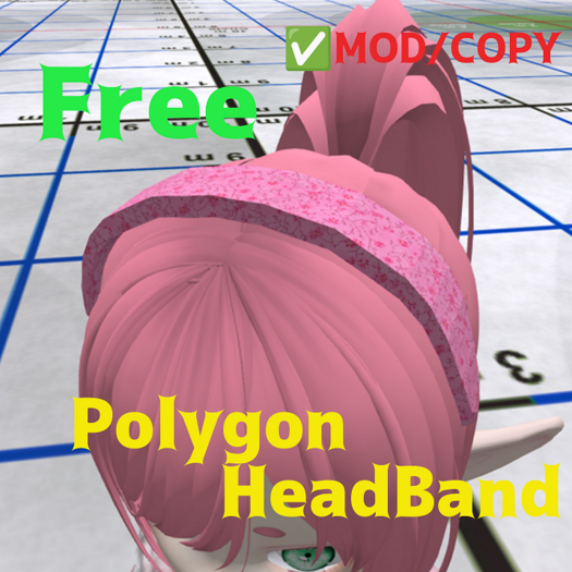 **Sakurabito** Cute HeadBand's(polygon)