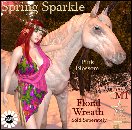 GoodVibes Spring Sparkle -  Pink Blossom