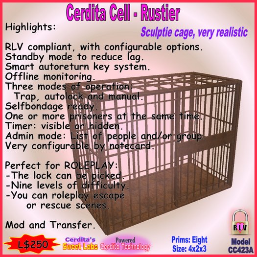 Cerdita Cell - Rustier