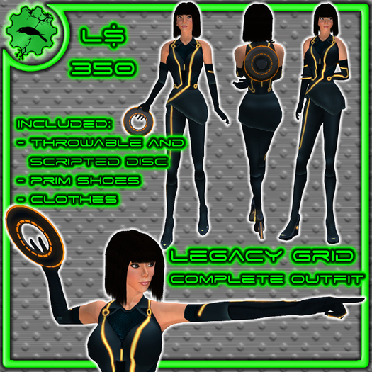 Legacy Grid Complete Red Outfit 