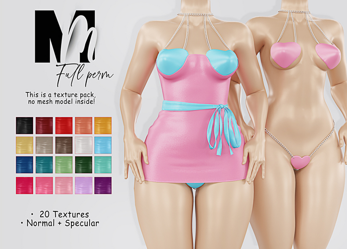 MM:: Dress 08 - Textures