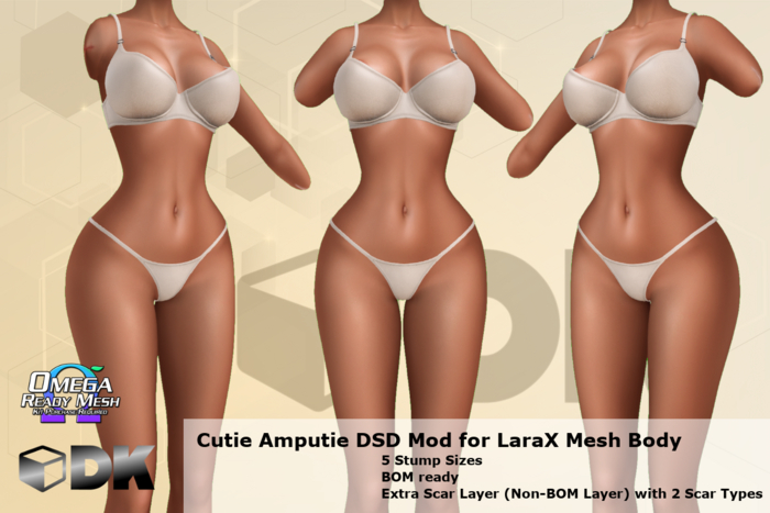 [DK] Cutie Amputie DSD Mod for LaraX (demo)