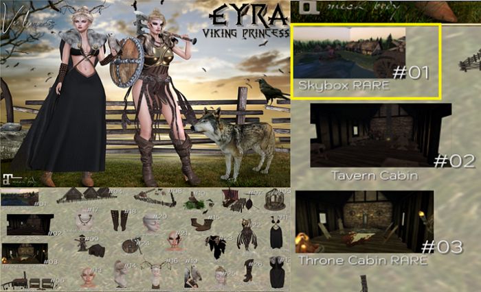 01 Eyra Skybox RARE