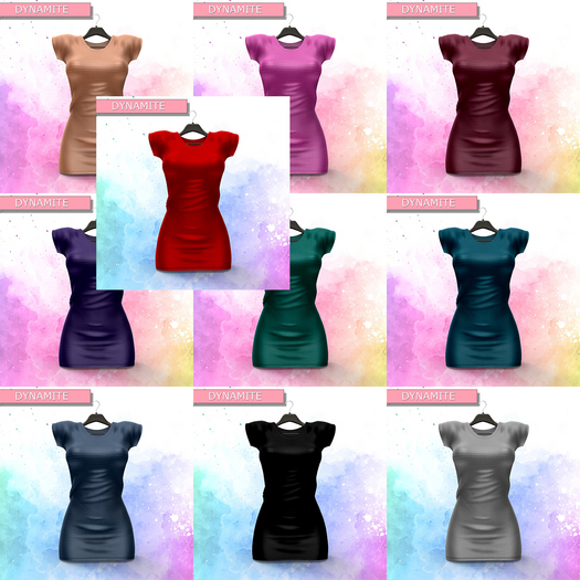 FATPACK Reborn Brandy Dress Colors