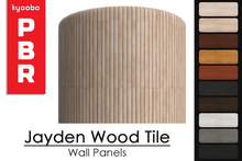 Jayden Wood Tile - Panels PBR Material [FULL PERM]	