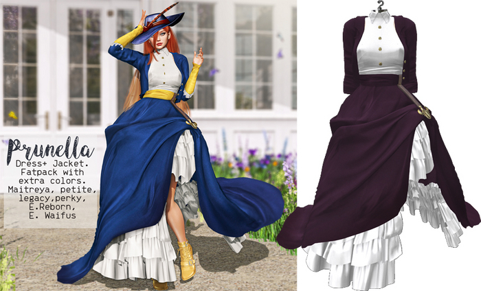 UNA. Prunella Dress&Jacket Wine