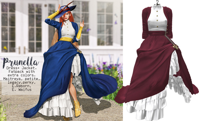 UNA. Prunella Dress&Jacket Red