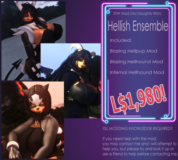 KC ~ Hellish Ensemble Pack