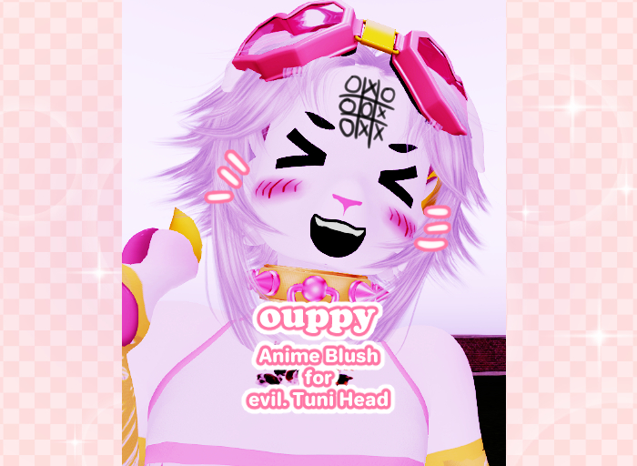 {ouppy} tuni anime blush