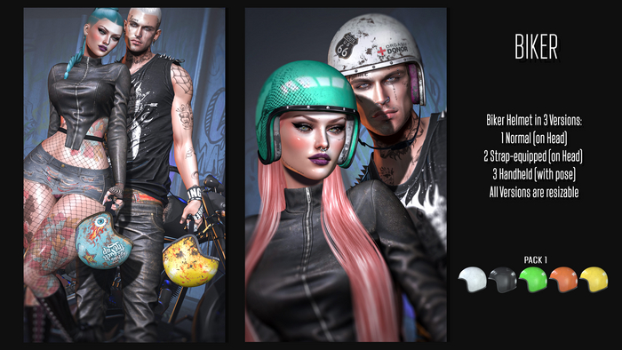 . :  Mea Tenebra  : . Biker - Pack 1