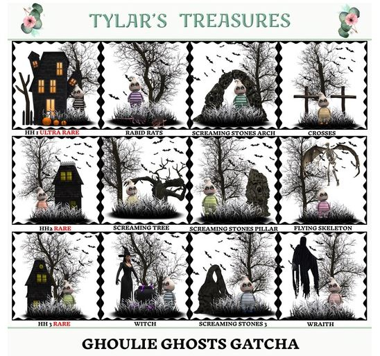 .:TT:.  GHOULIE GHOSTS GATCHA HH 3 RARE box
