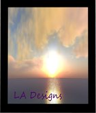 Sweet Sunset/w Frame By Alexis