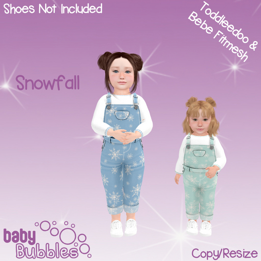 ::BB:: Snowfall Long Overalls - Mint 