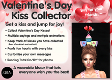 .:Q&A:. Gadgetry Valentine's Kiss Collector (wearable)