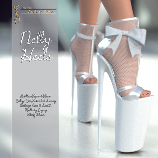 .:: AS ::. Nelly  Heels - WHITE