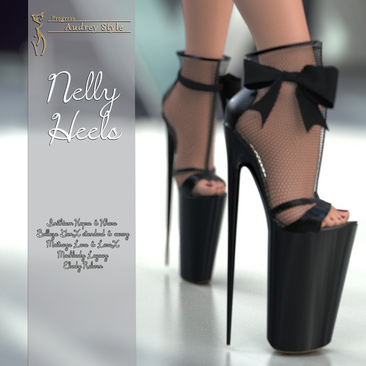 .:: AS ::. Nelly  Heels - BLACK