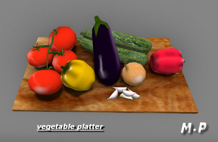 M.P vegetable platter