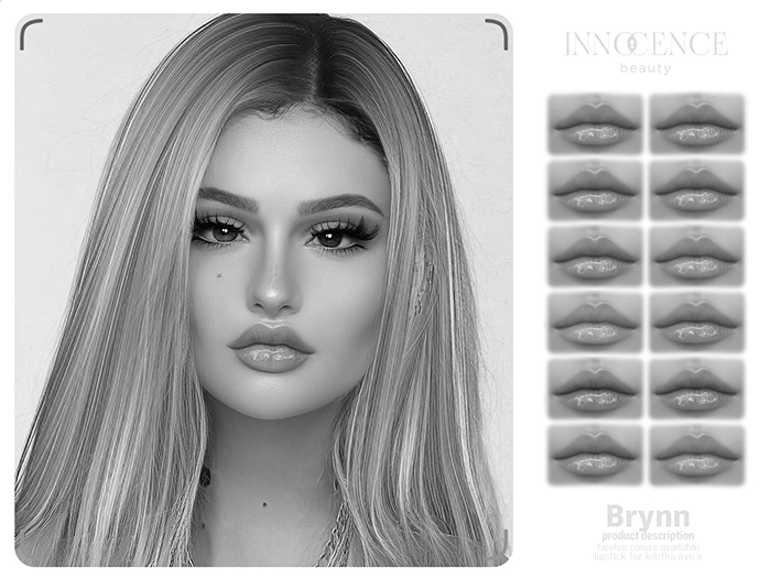 INNOCENCE beauty - DEMO MALDE LIPS LELUTKA EVO X