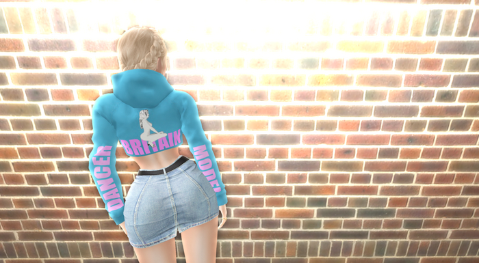 Britain Hoodie Lara Blue