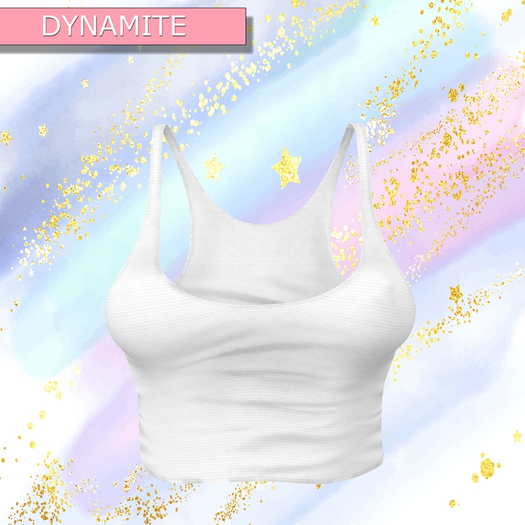 White Tank Top Kupra