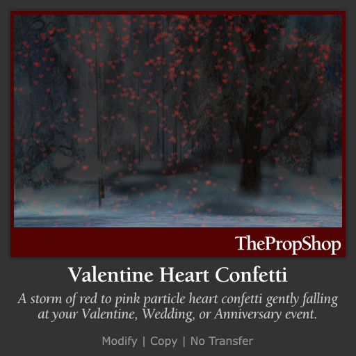 !TPS Valentine Heart Confetti