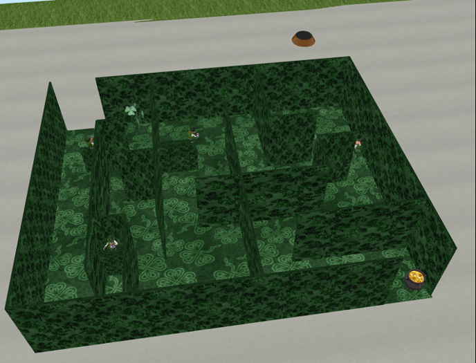 Leprechaun maze