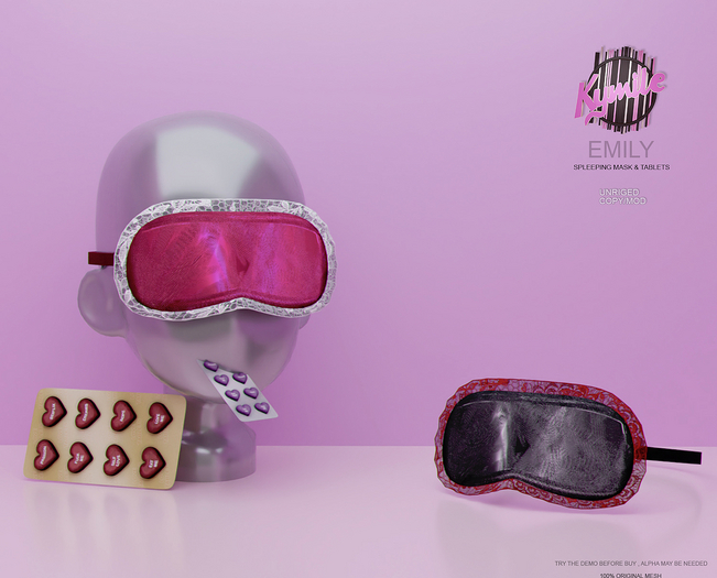 KYMILE - Emily Sleep Mask & Love Tablets - FATPACK