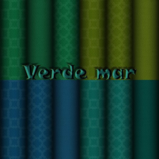 Verde mar Textures
