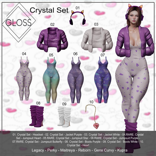 01. Crystal Set - Headset - Gloss
