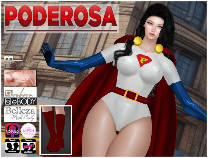 Superheroine costume Poderosa