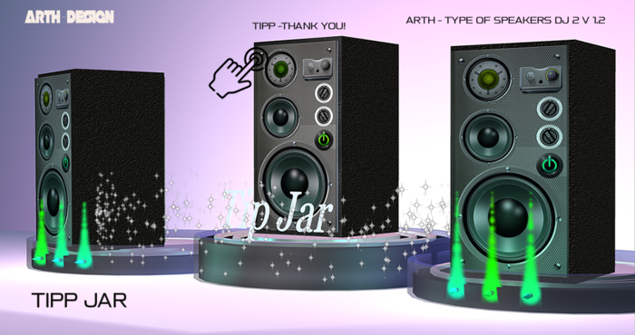 ARTH -  CLUB  TYPE OF SPEAKERS DJ