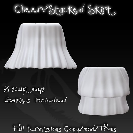 +Sculptasaur+ Cheer/Stacked Skirt