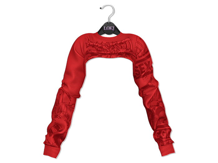 Loki - Freya Sweatshirt - Red