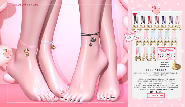 K{<3}P - DEMO - Bell Anklet
